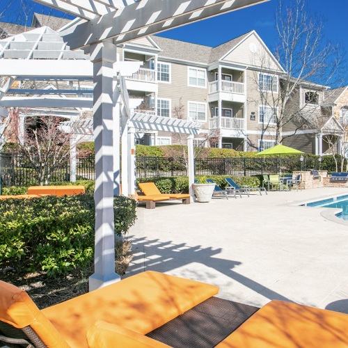 Luxurious Resort-Style Swimming Pool with Sundeck Luxurious Resort-Style Swimming Pool with Sundeck